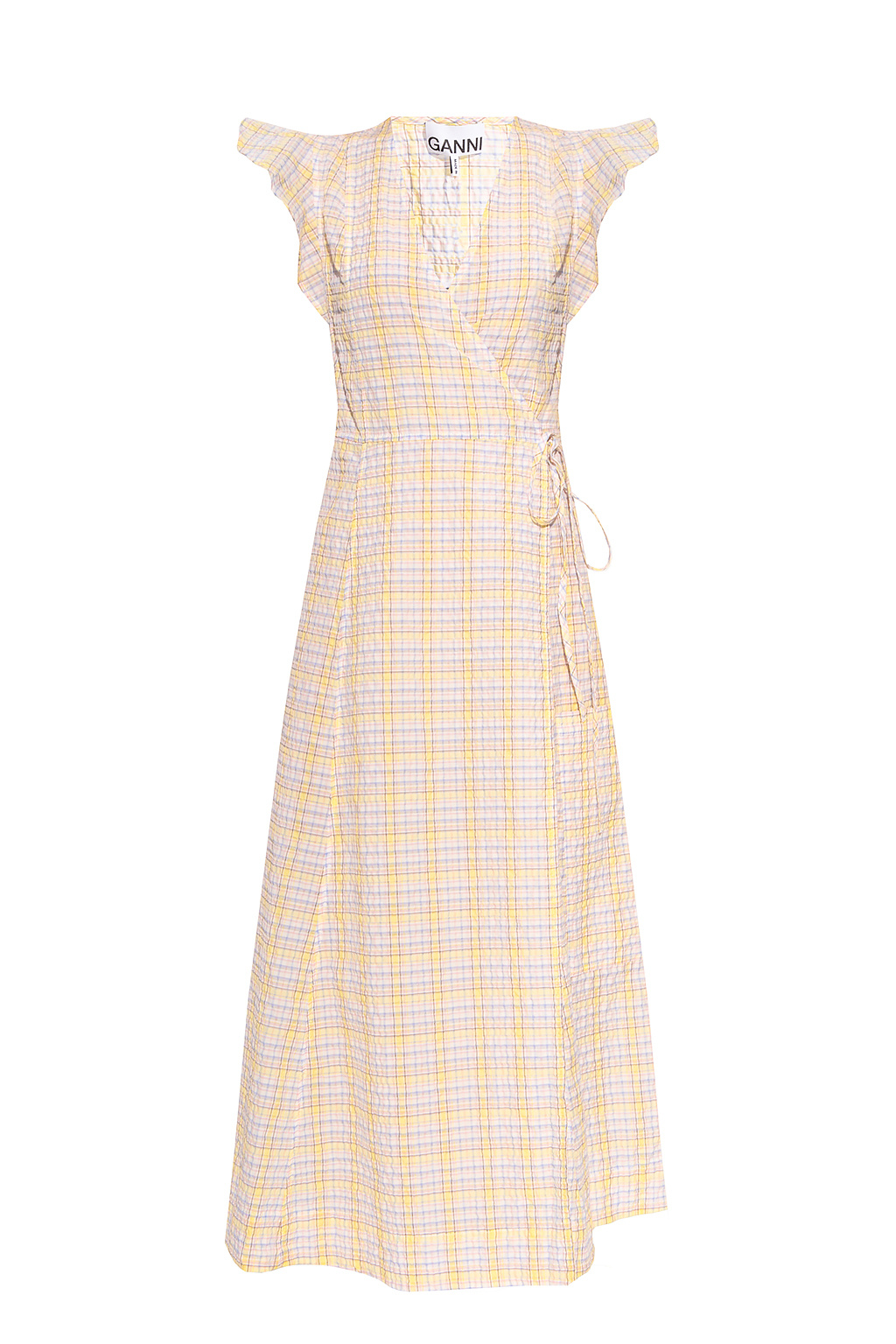 Ganni Checked dress